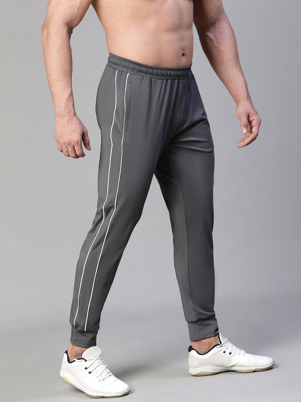 Side Panel Pants Gray