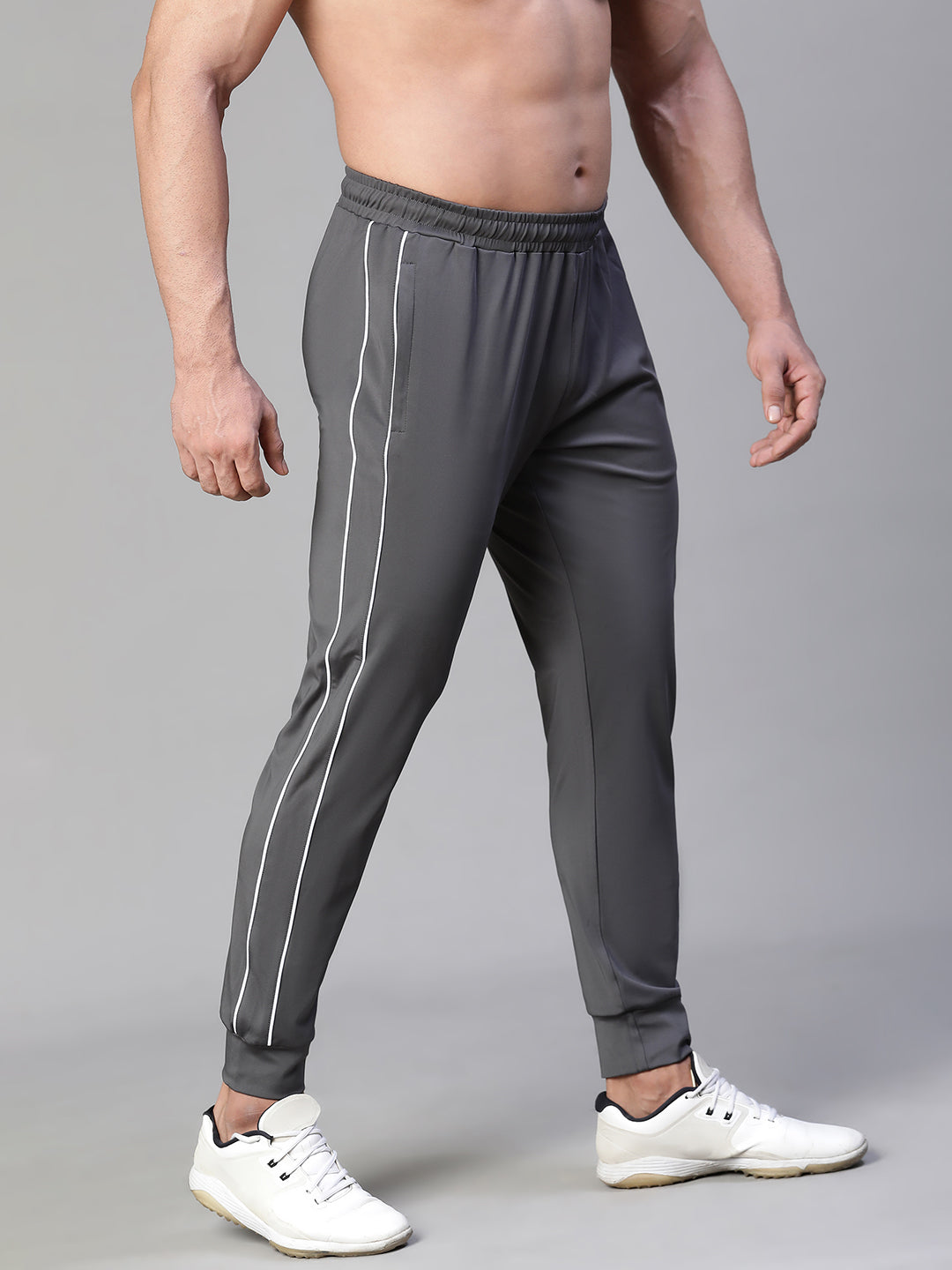Side Panel Pants Gray Athlisis Sports