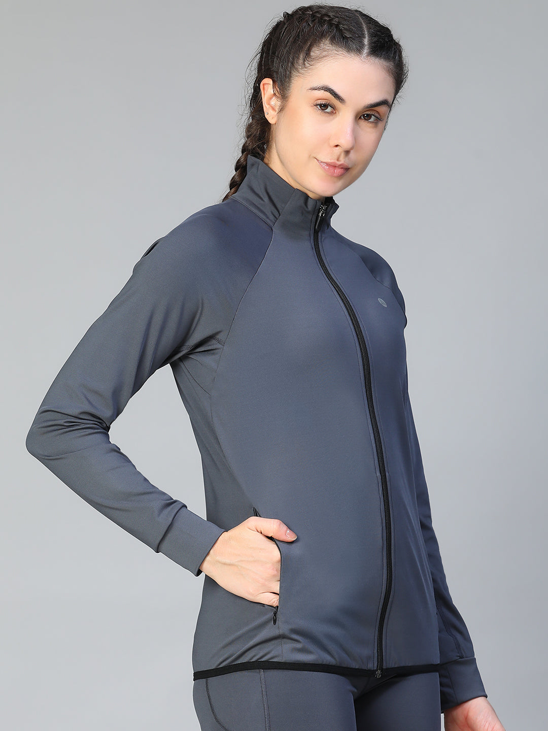 Verve Jacket Gray Athlisis Sports
