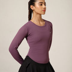 Bodycon Thumbhole T-shirt Dusty Plum