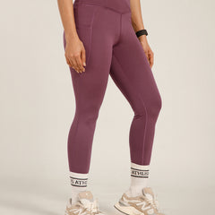 V-Front Legging Mauve