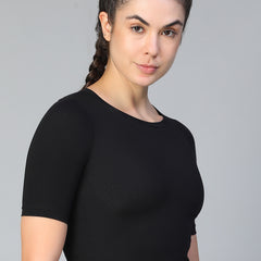Essential Crop Top Brown
