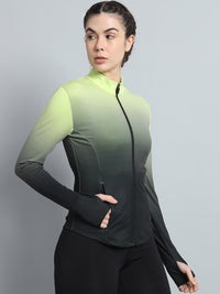 Dual Tone Jacket Green