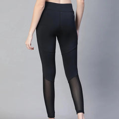 Women Black Training Tights Athlisis Sports