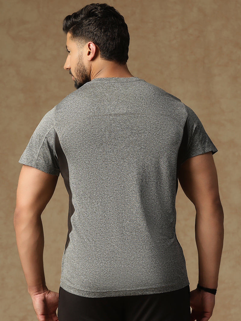 Contrast Side Panel T-Shirt