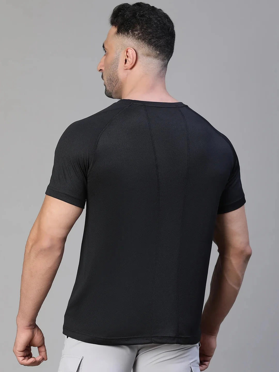 Back Panel T-Shirt Black Athlisis Sports