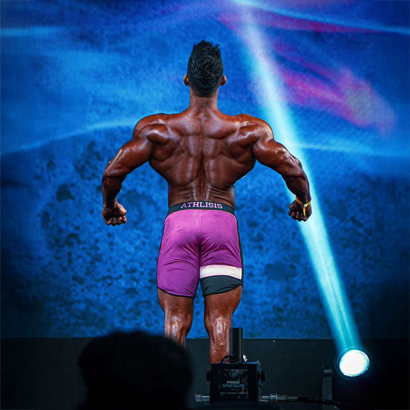 R&P PANEL Men's Physique Shorts Athlisis Sports