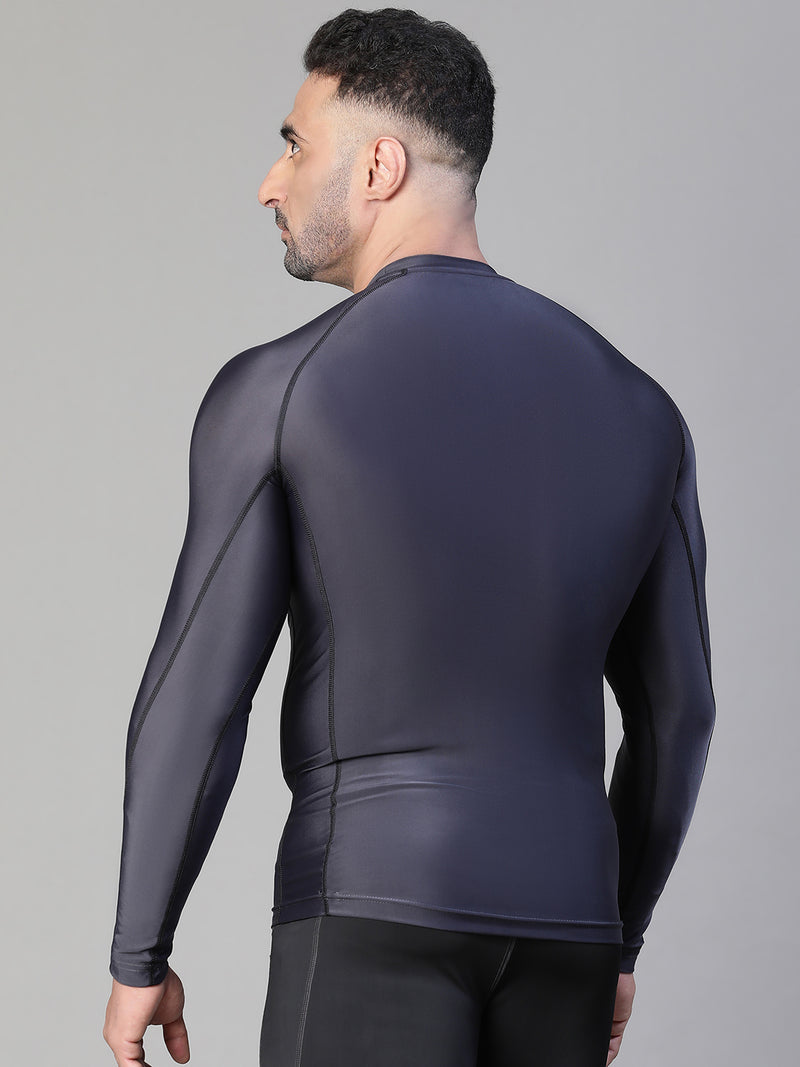 Basic Full Compression T-shirt Gray