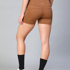 Aura Training Shorts Tan