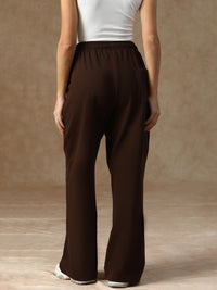 Flow Piping Sweatpants Brown