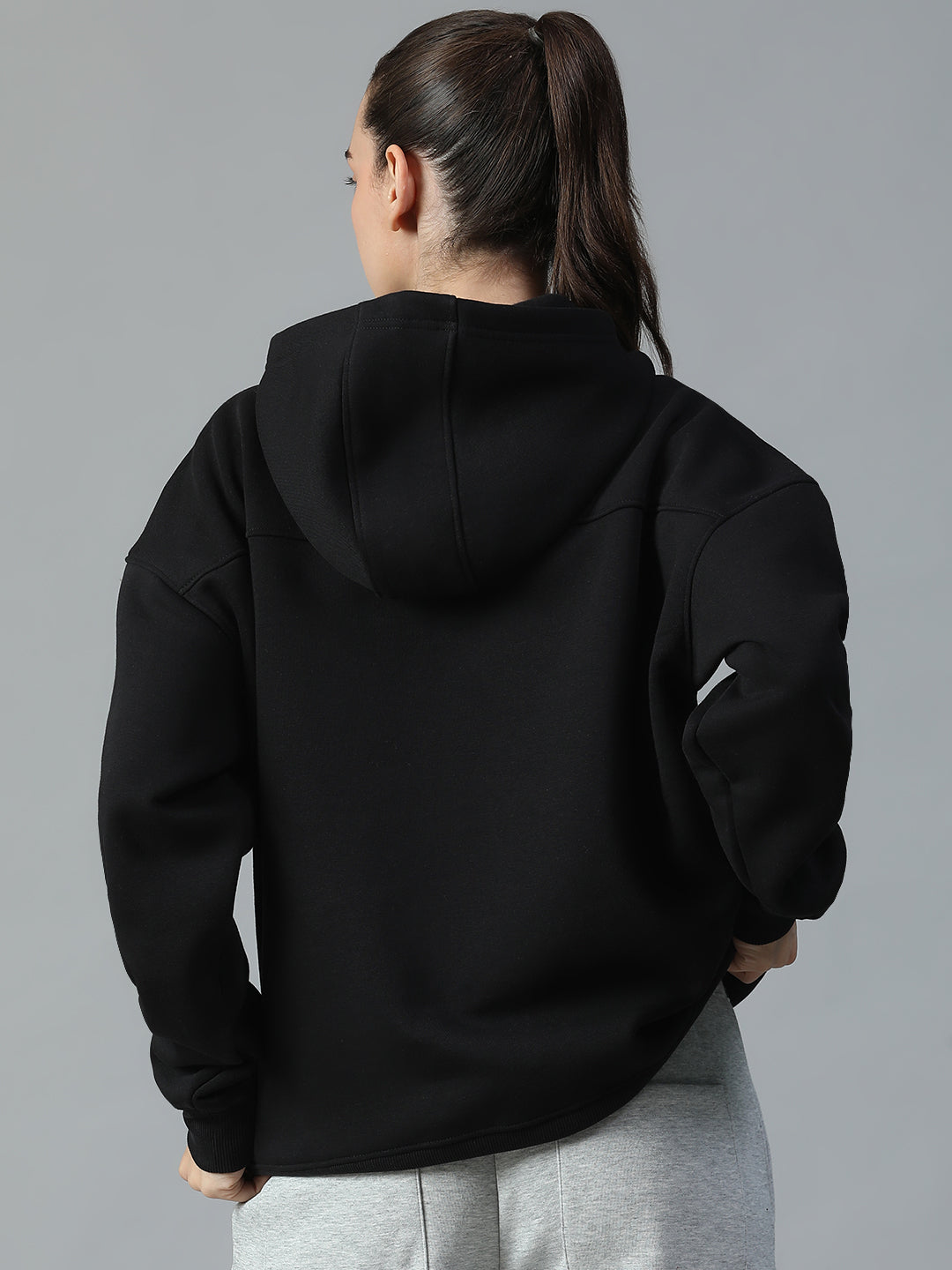 Fleez Oversized Hoodie Black