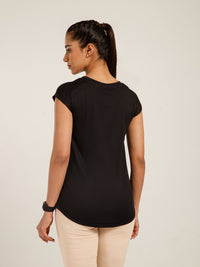 Cap Motion T-Shirt Black