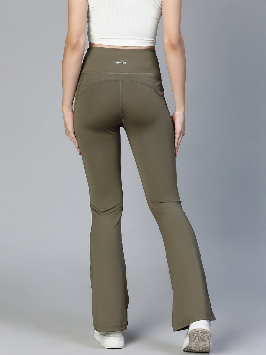 Active Sculpt Flare Pant Olive