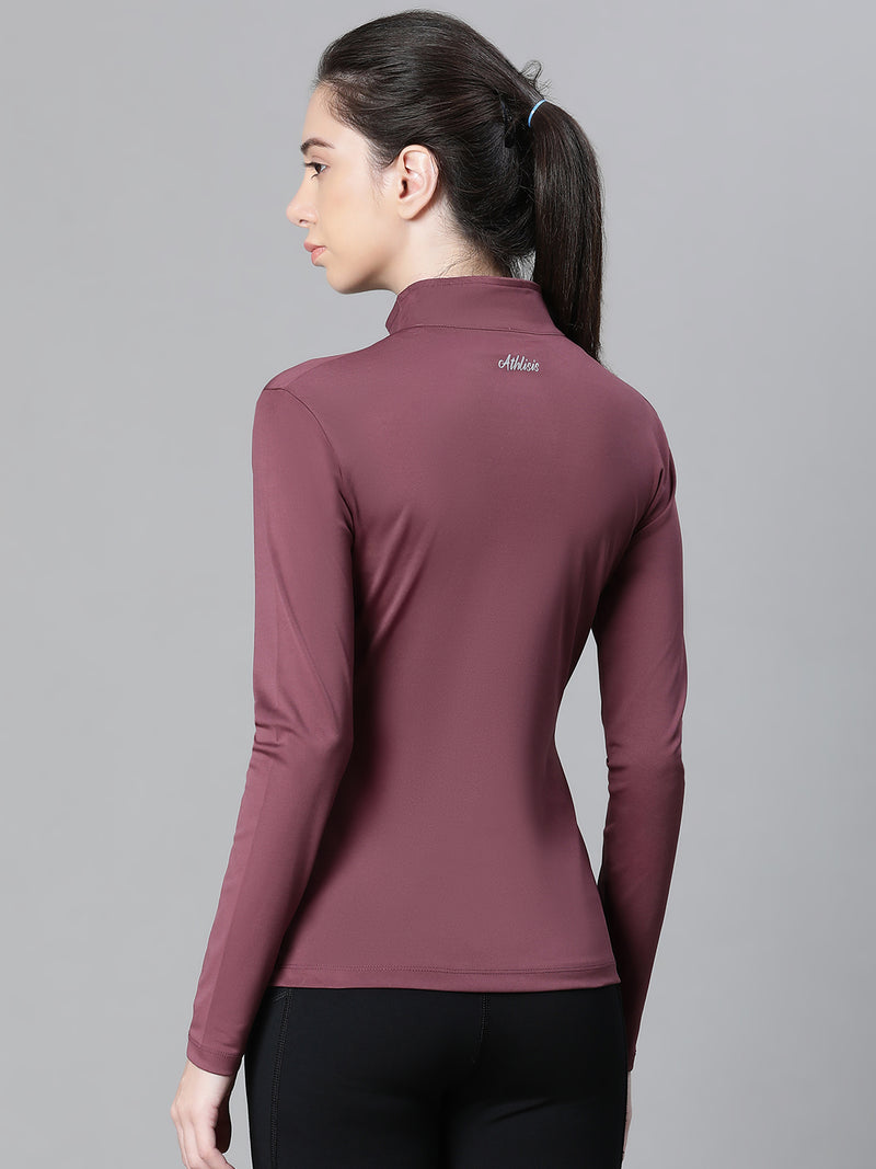 Side Stripe Jacket Mauve