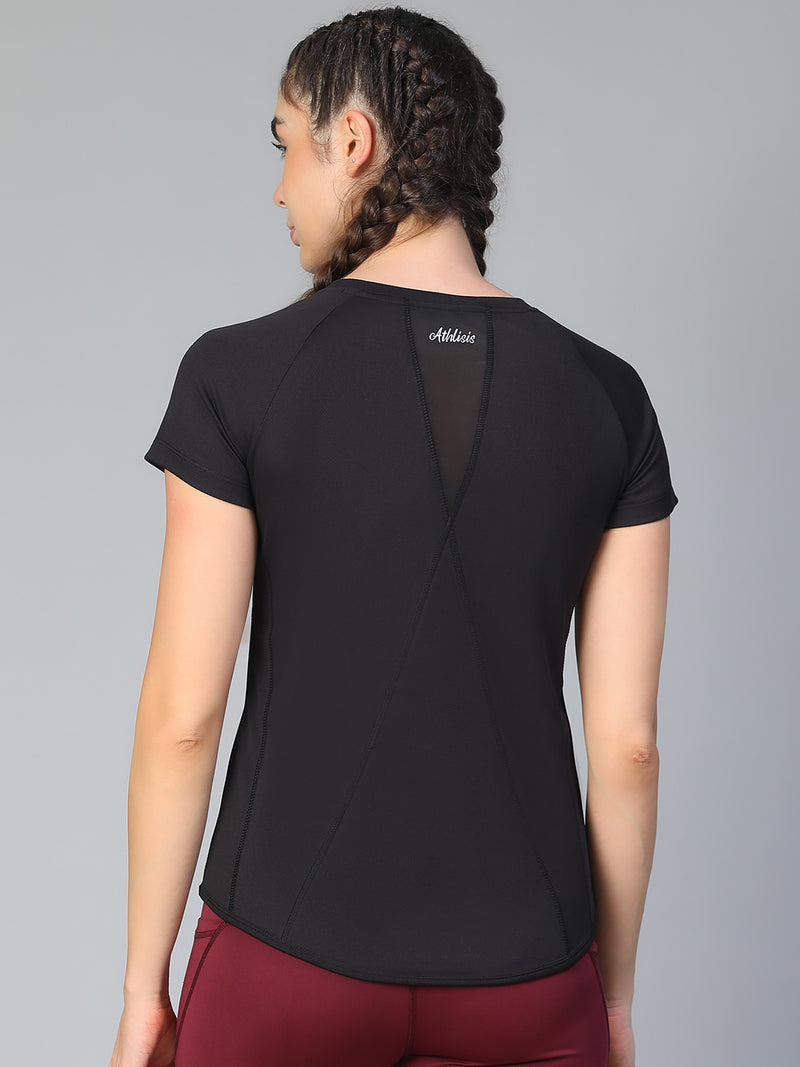 Apex Mesh T-Shirt Black