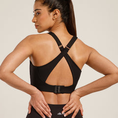 Define Crossback Bra Black