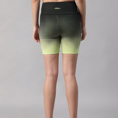 Dual Tone Shorts Green