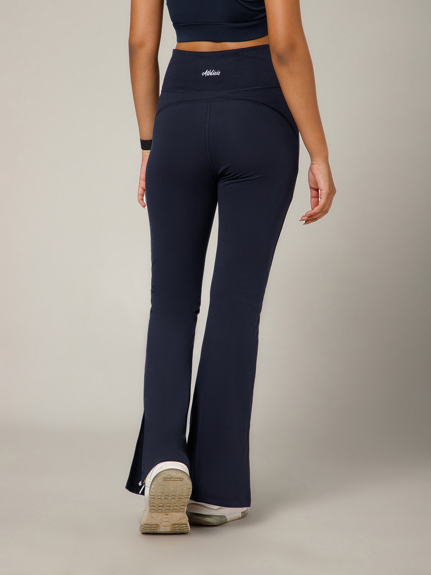 V-Shape Flare Pant Navy