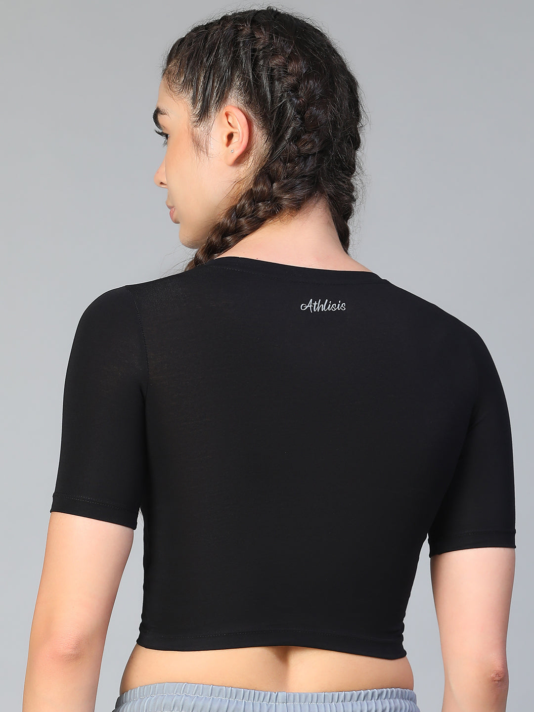 Essential Crop Top Brown