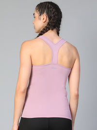 Y-Back Tank Top Lavender