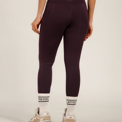 V-Front Legging Wine
