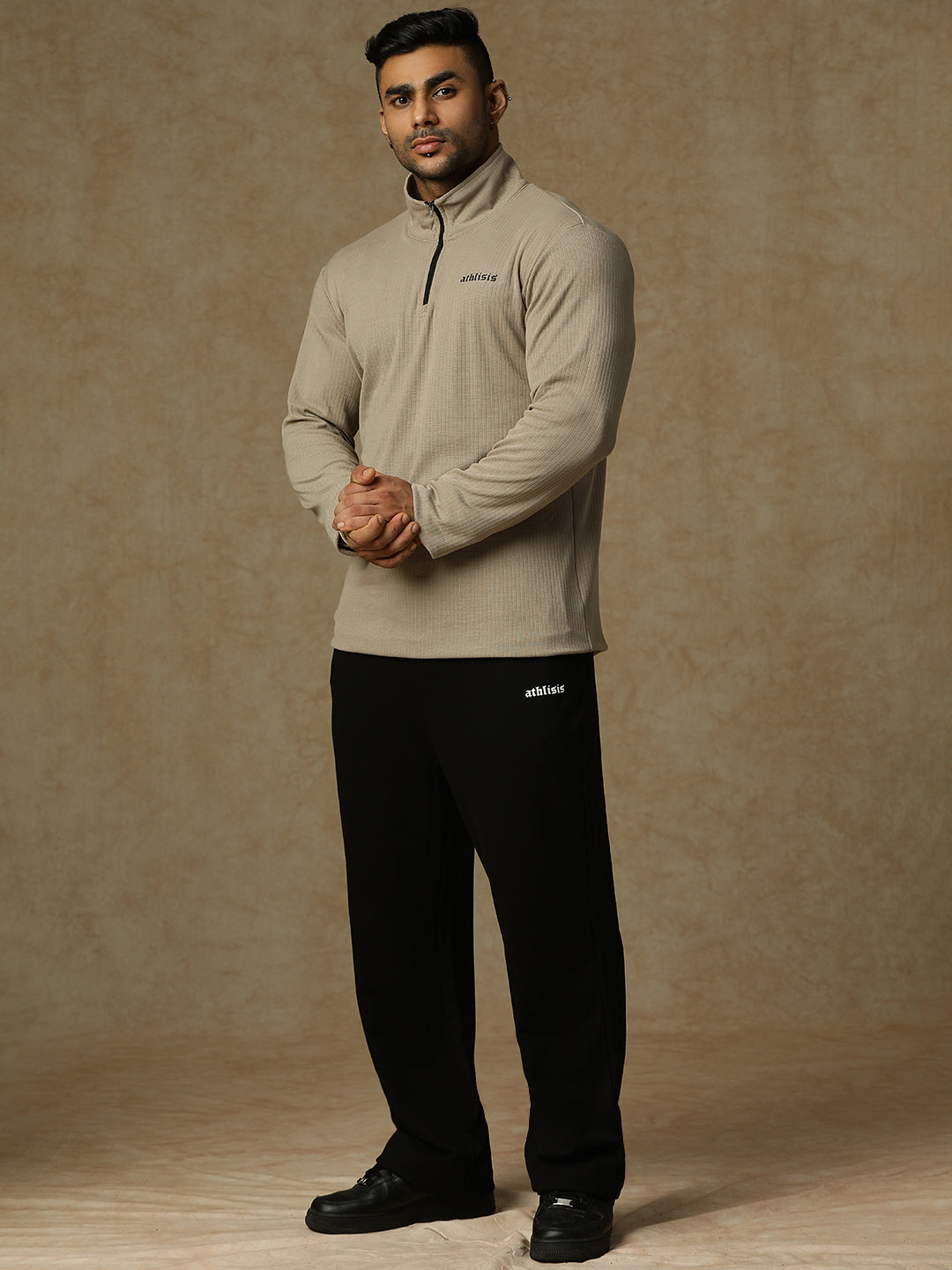 808 Old School Pullovers Beige Athlisis Sports