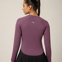 Bodycon Thumbhole T-shirt Dusty Plum
