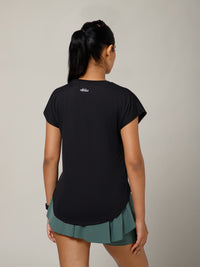Cap Flow T-Shirt Black