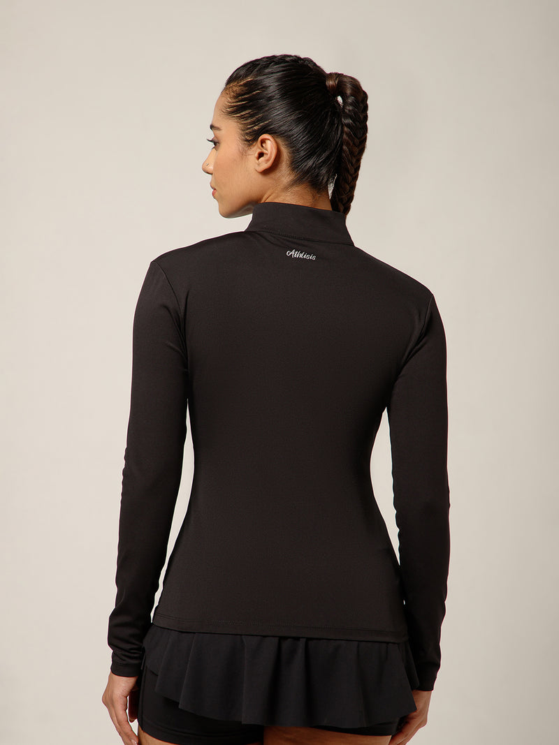 Side Stripe Jacket Black