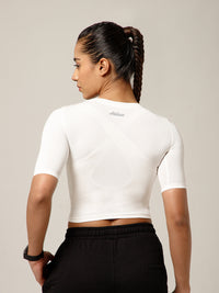 Essential Crop Top White