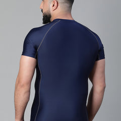 Basic Compression T-shirt Blue