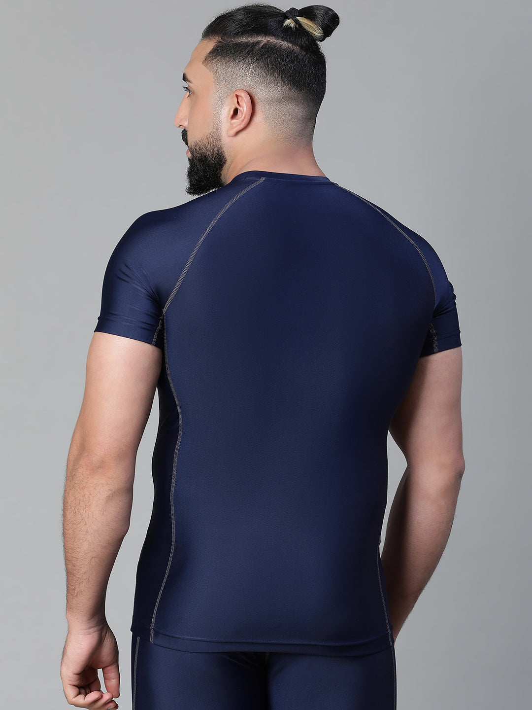 Basic Compression T-shirt Blue Athlisis Sports