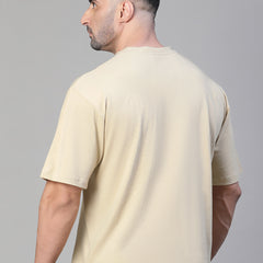 S³ Oversized T-Shirt Beige