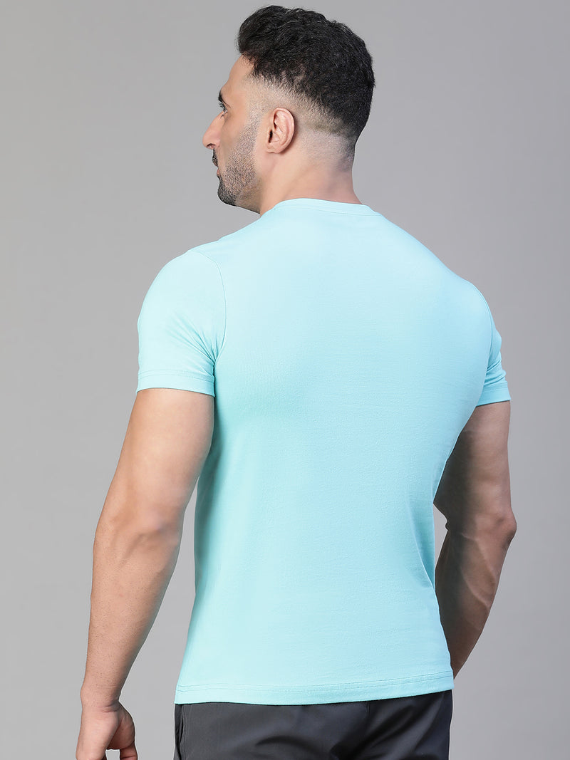Everyday Basic T-Shirt Teal Blue