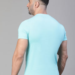 Everyday Basic T-Shirt Teal Blue