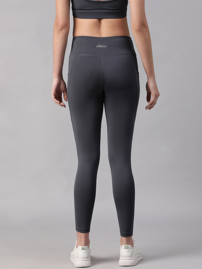 V-Front Legging Gray