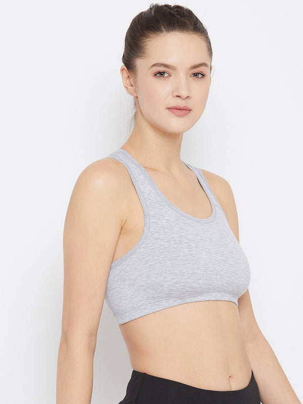 Everyday Support Sports Bra Gray