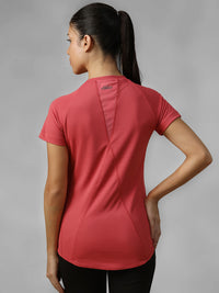 V Panel T-Shirt Pink