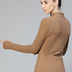 Aero Sculpt Jacket Tan