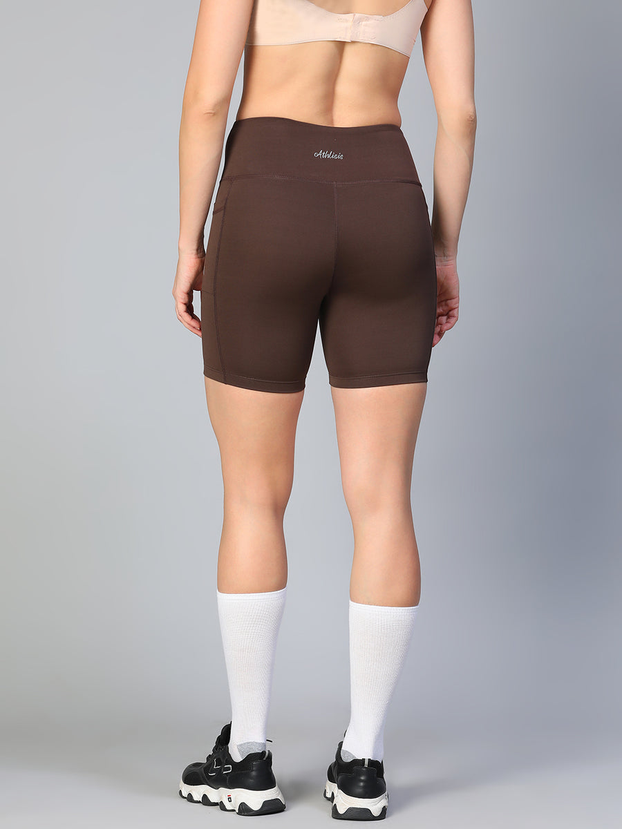 Stealth Active Shorts Brown