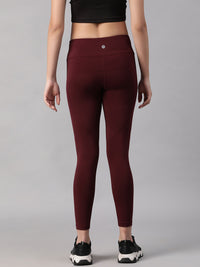 Streamline Legging Dark Maroon