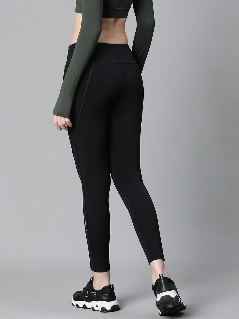 Streamline Panel Legging Black