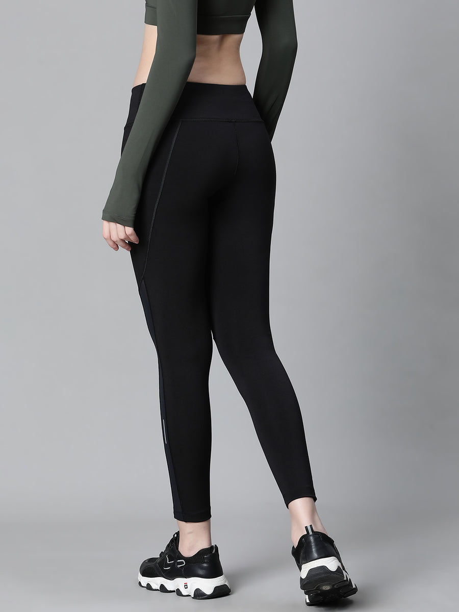 Streamline Panel Legging Black