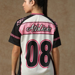Cloud Nine Jersey Pink & Black
