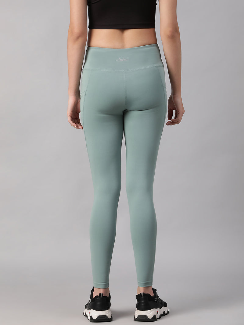 V-Front Legging Pista Green