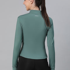 Contour Short Jacket Forest Green