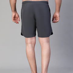 2 in 1 Lining Shorts Dark Gray