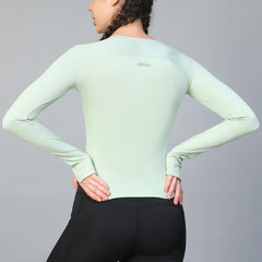 Bodycon Thumbhole T-shirt Olive