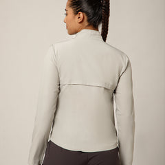 NS Staple Zip Jacket Light Grey