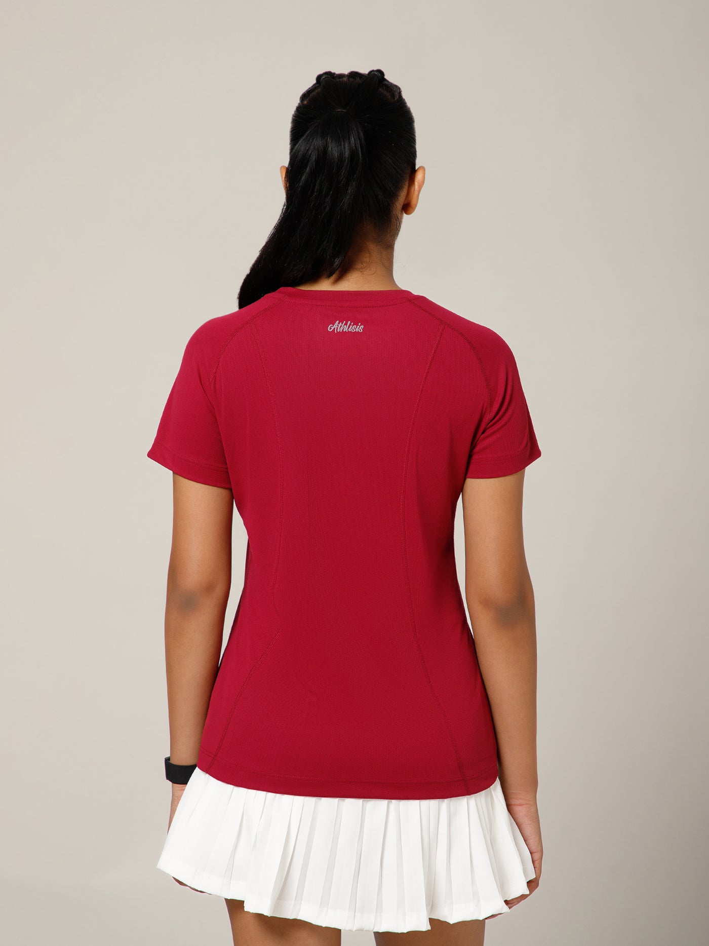 Raglan Sleeve T-Shirt Maroon